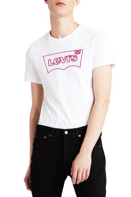Tee-shirt LEVIS HOUSEMARK GRAPHIC Outline White