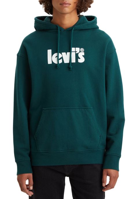 Sweat LEVIS® RELAXED GRAPHIC HOODIE Pine