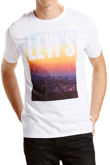Tee-shirt LEVIS GRAPHIC Knockout white