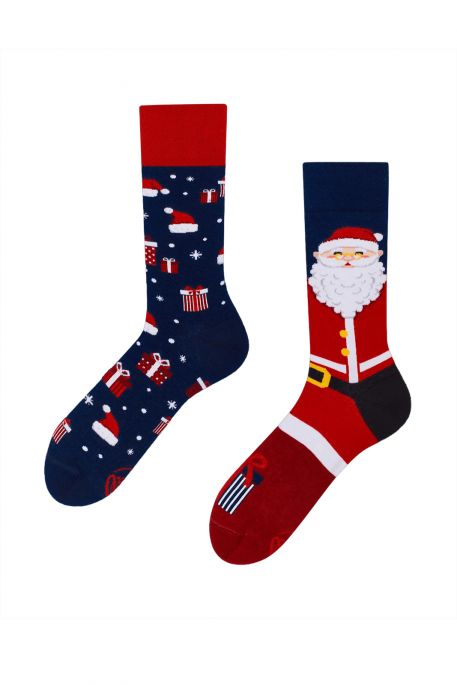 Chaussettes MANY MORNINGS SANTA CLAUS Bleu