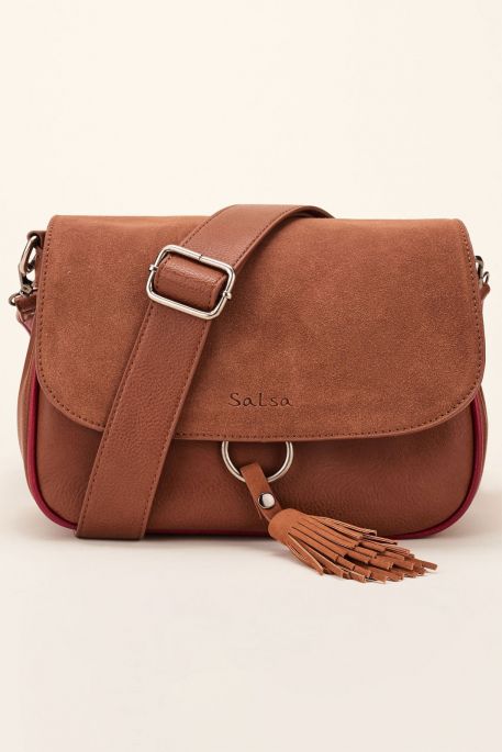 Sac SALSA BANDOULIERE Marron 