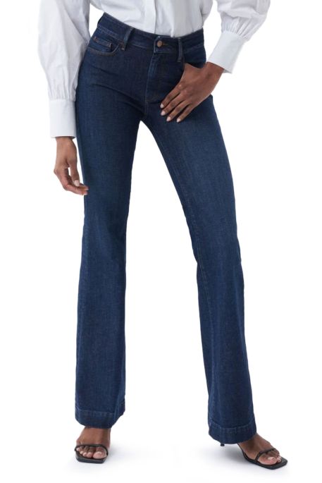 Jeans SALSA DESTINY PUSH UP FLARE Rinse