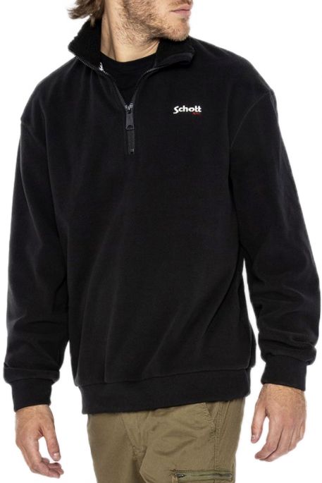 Sweat polaire SCHOTT BARRET Black