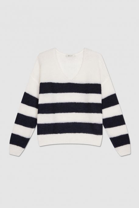 Pull TEDDY SMITH MAG STRIPES Total Navy