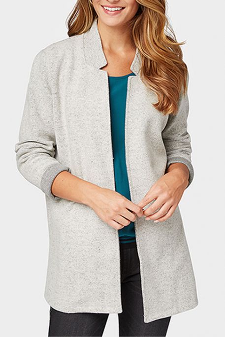 Cardigan TOM TAILOR PATTERNED Silver