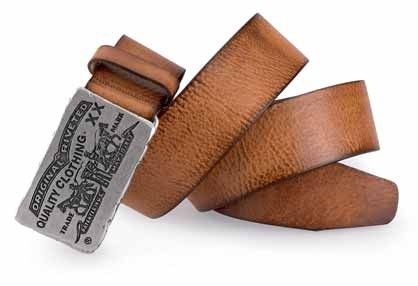 CEINTURE FORT REGULAR Marron