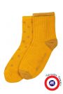 Le pack chaussettes MAILLOCHON POIS Or (X2)