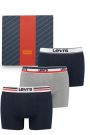 Le pack boxer LEVI'S® BRIEF Navy Iconic (X3)