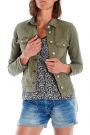 Blouson en jean LE TEMPS DES CERISES LILLY Lizard