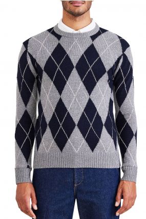 Pull DOCKERS® CRAFTED CREWNECK Argyle Gloria