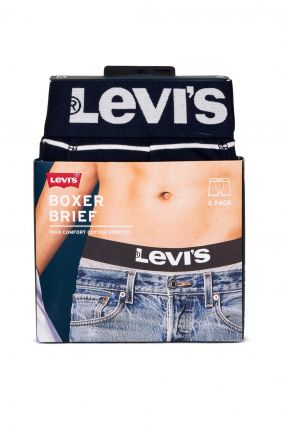 Boxer LEVIS STRIPE Navy (pack x2)