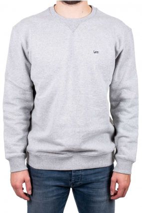 Sweat LEE PLAIN CREW Gris