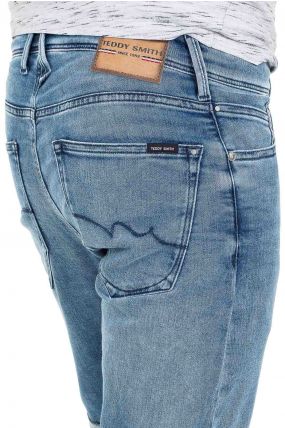 Bermuda TEDDY SMITH SCOTTY 3 Indigo Clair