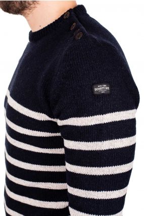 Pull SCHOTT PL OUTRIDER1 Navy Naturel