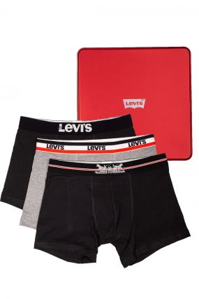 Le pack boxer LEVIS BRIEF Black (X3)
