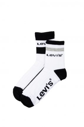 Le pack chaussettes LEVIS SPORT Black/White (X2)