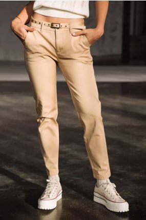 Pantalon FREEMAN T.PORTER CLAUDIA FELICITA Irish Cream