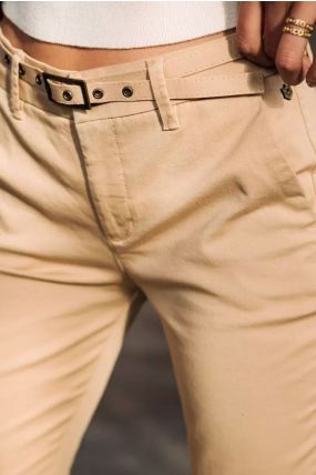 Pantalon FREEMAN T.PORTER CLAUDIA FELICITA Irish Cream