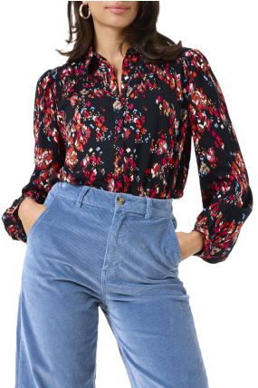 Chemisier GARCIA PRINT Black