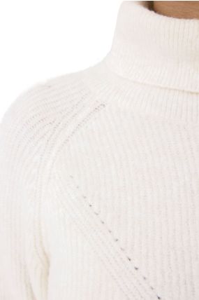 Pull col roulé GARCIA Off White
