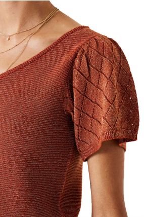 Pull manches courtes GARCIA Picante