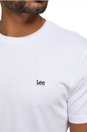 Tee Shirt LEE PATCH LOGO Blanc
