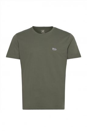 Tee Shirt LEE PATCH LOGO Olive