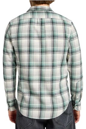 Chemise à carreaux LEE White