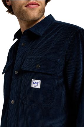 Chemise LEE WORKWEAR VELOURS Navy