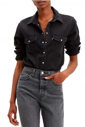 Chemise en jean LEVI'S® ESSENTIEL WESTERN Night Is Black