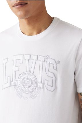 Tee-shirt LEVI'S® GRAPHIC CREW NECK White Crest