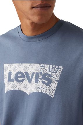 Tee-shirt LEVI'S® GRAPHIC CREW NECK Indigo