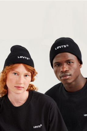 Bonnet LEVI'S® Wordmark Beanie Regular Black