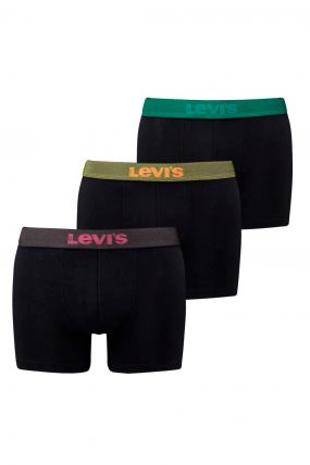 Lot de 3 boxers LEVI'S® BRIEF Black Combo