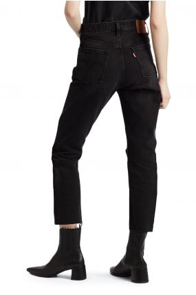 Jean LEVI'S® 501® CROP Black Heart