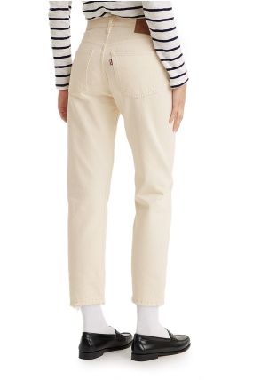 Jean LEVI'S® 501® CROP Ecru