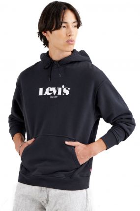 Sweat LEVIS RELAXED GRAPHIC Black