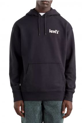 Sweat LEVIS RELAXED GRAPHIC HOODIE CAviar