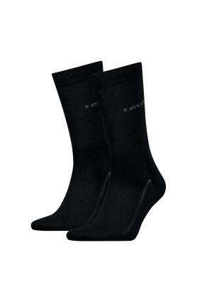 Chaussettes LEVI'S® HAUTES TENCEL BLACK (lot de 2)