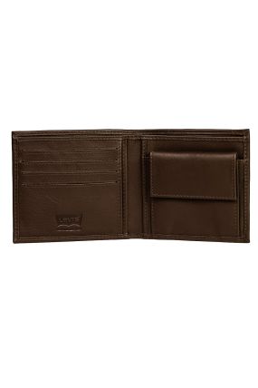 Portefeuille LEVI'S® CLAR POCKET Dark Brown