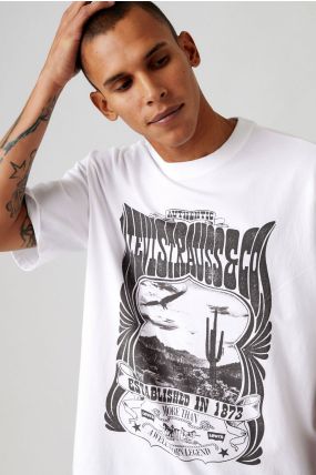 T-shirt LEVI'S® GRAPHIC VINTAGE Concert White