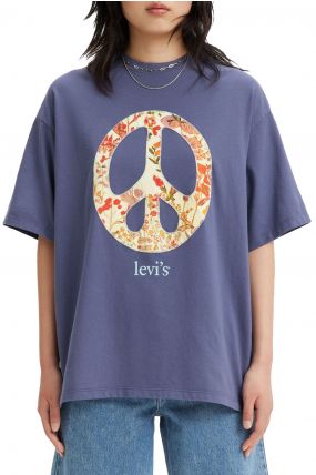 Tee Shirt LEVI'S® IN PEACE Blue