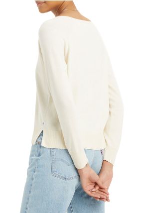 Pull LEVI'S® PETAL V-NECK White Swan