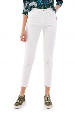 Jean FAITH PUSH IN CROPPED Blanc