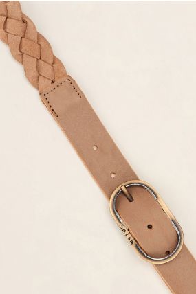 Ceinture SALSA TRESSEE Beige