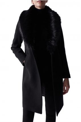 Manteau SALSA FUR Black