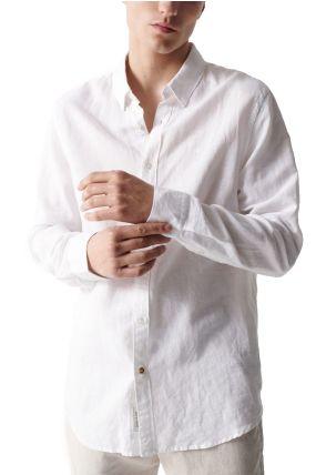 Chemise SALSA LINNEN Blanc