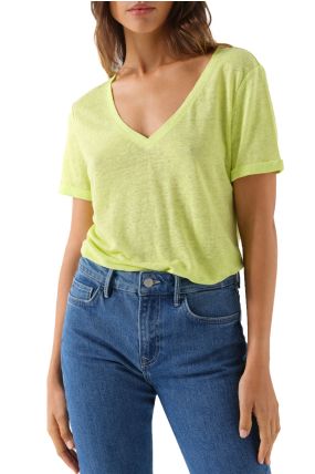 Tee Shirt SALSA EN LIN Lemon