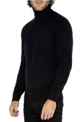 Pull col roulé SCHOTT BEAL4 Black