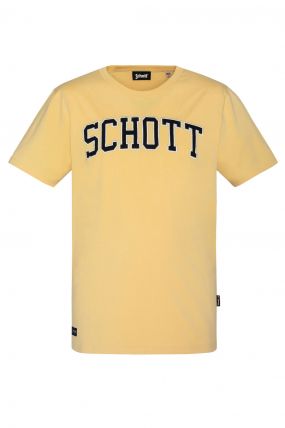 Tee-shirt SCHOTT LONNY Yellow